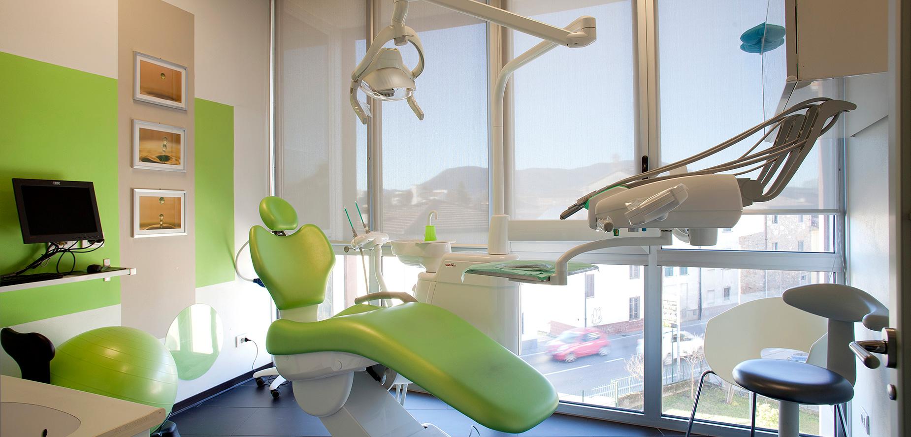 Gemignani Clinica Dentale Lucca, sala verde