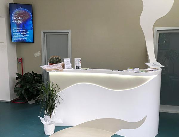 Gemignani Clinica Dentale Lucca sede di Volterra reception